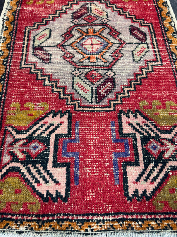Turkish Yastik Rug 1'10" x 3' #24140