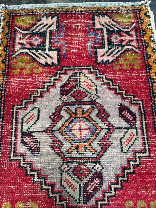 Turkish Yastik Rug 1'10" x 3' #24140