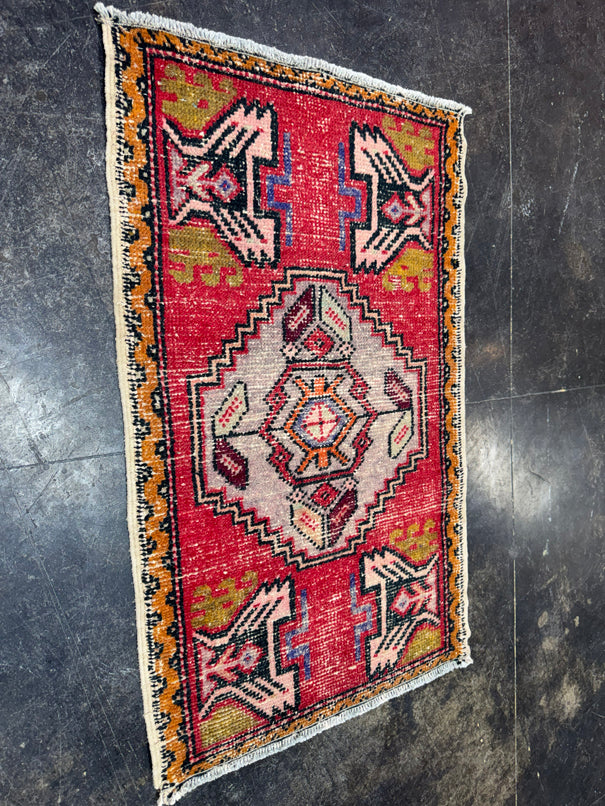 Turkish Yastik Rug 1'10" x 3' #24140