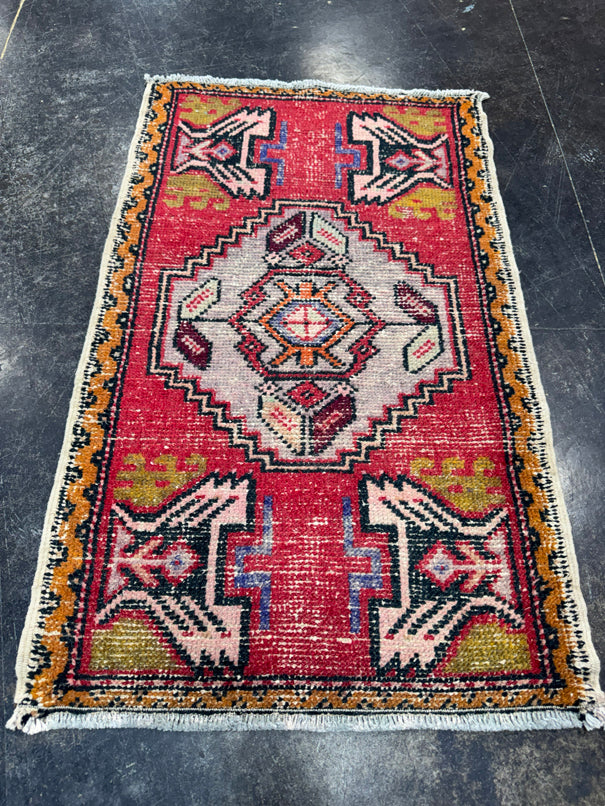 Turkish Yastik Rug 1'10" x 3' #24140