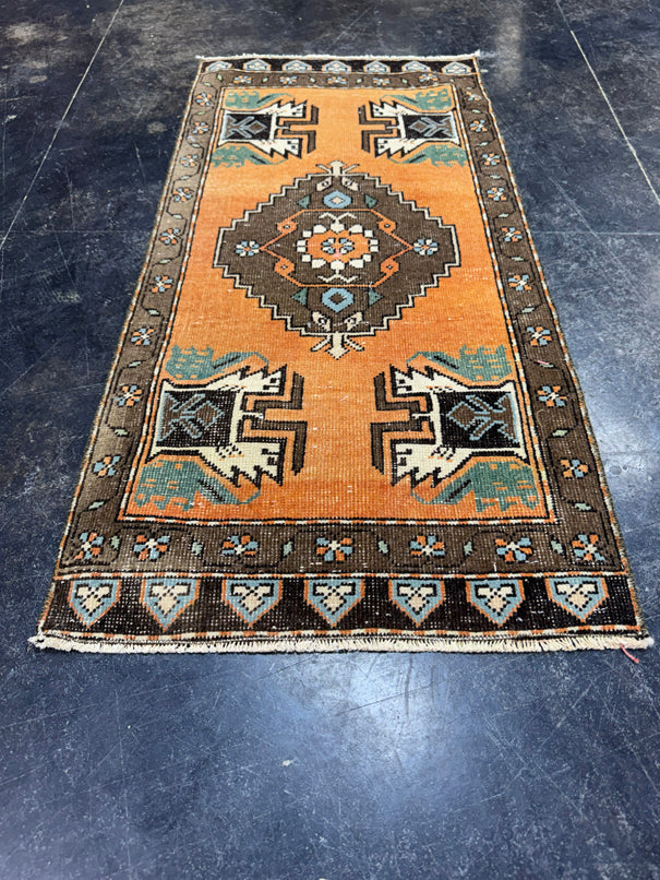 Turkish Yastik Rug 1'8" x 3'7" #24097