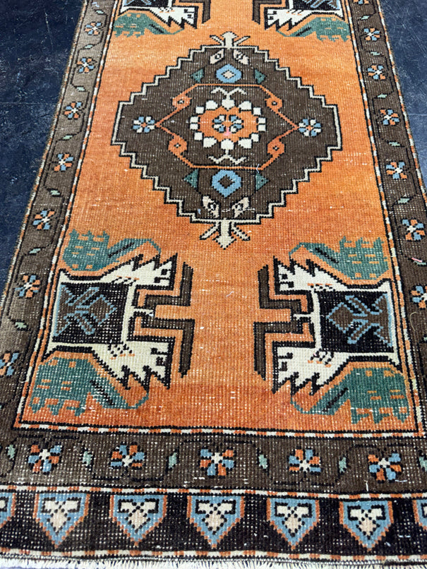 Turkish Yastik Rug 1'8" x 3'7" #24097