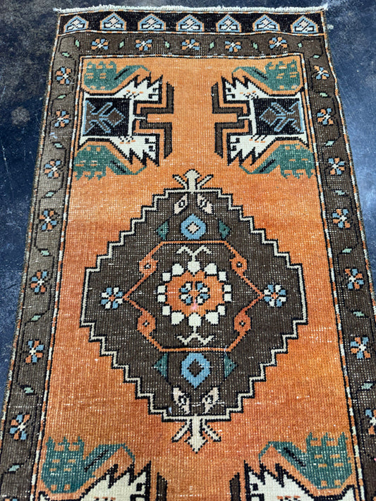 Turkish Yastik Rug 1'8" x 3'7" #24097
