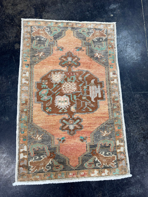 Turkish Yastik Rug 1'10" x 2'10" #22622