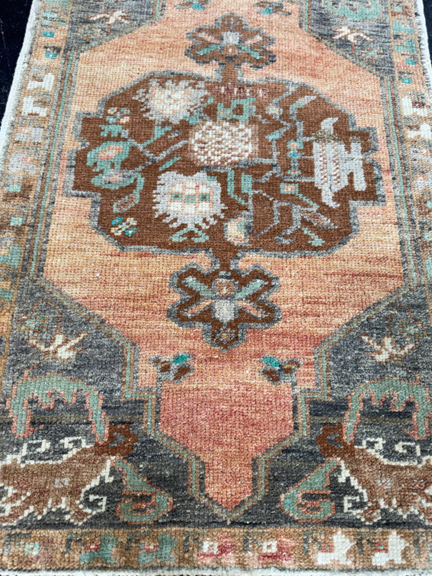 Turkish Yastik Rug 1'10" x 2'10" #22622