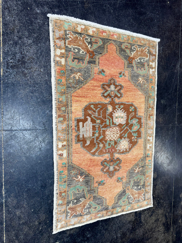 Turkish Yastik Rug 1'10" x 2'10" #22622