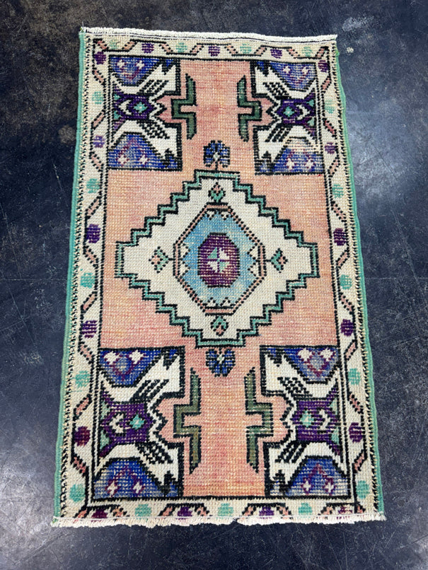 Turkish Yastik Rug 1'9" x 3' #23893