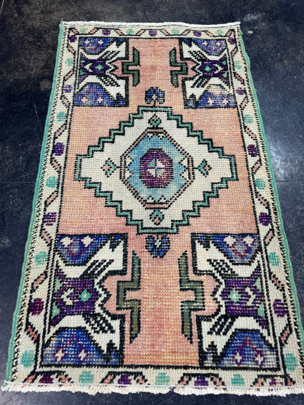 Turkish Yastik Rug 1'9" x 3' #23893