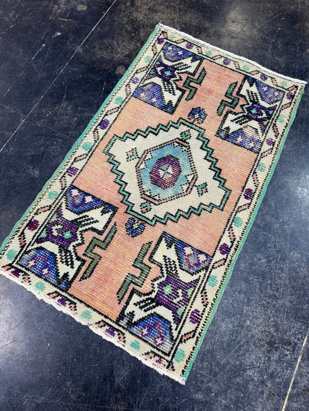 Turkish Yastik Rug 1'9" x 3' #23893