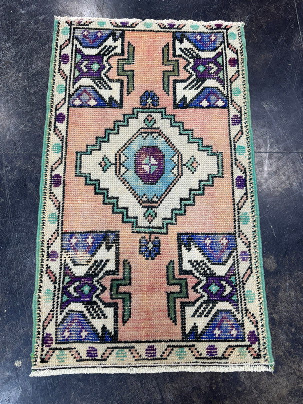 Turkish Yastik Rug 1'9" x 3' #23893