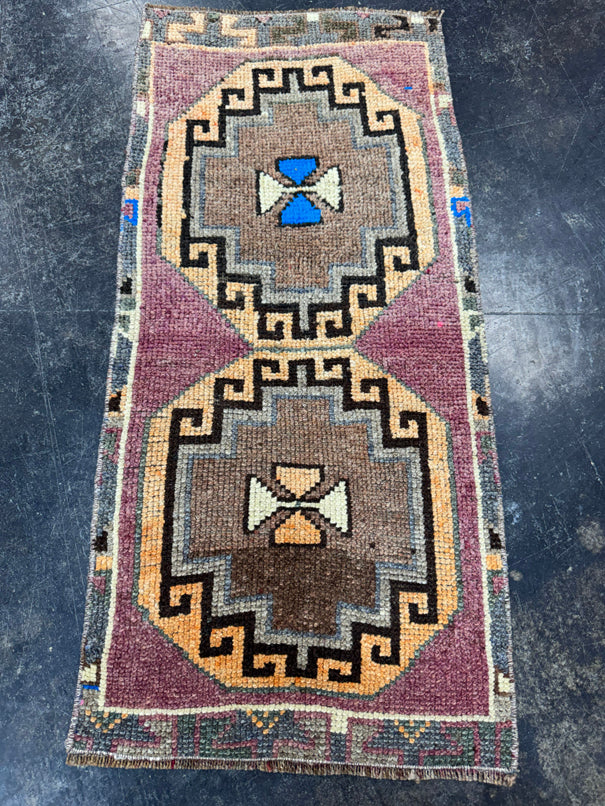 Turkish Yastik Rug 1'6" x 3' #23884