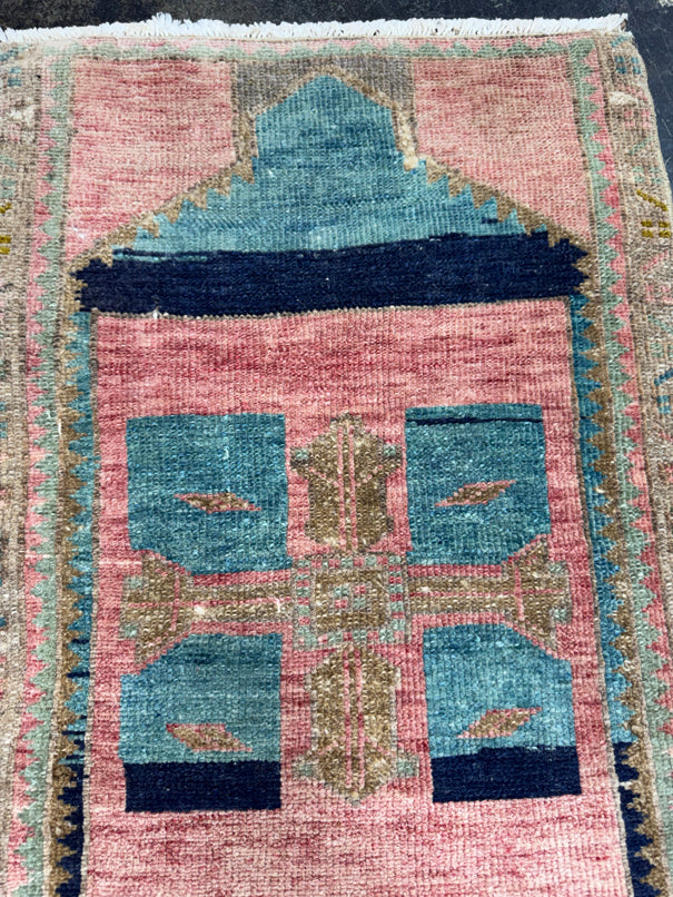 Turkish Yastik Rug 1'9" x 2'10" #23887