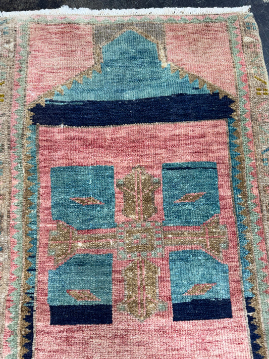 Turkish Yastik Rug 1'9" x 2'10" #23887