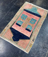 Turkish Yastik Rug 1'9" x 2'10" #23887