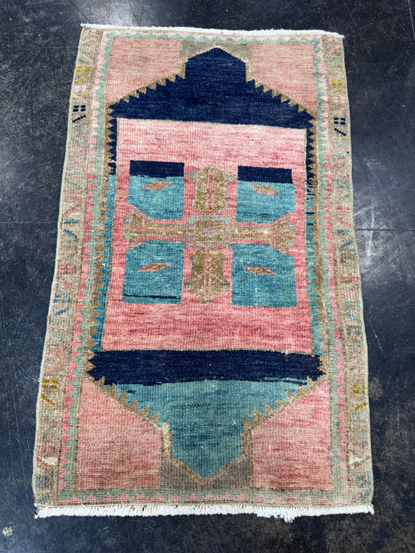 Turkish Yastik Rug 1'9" x 2'10" #23887
