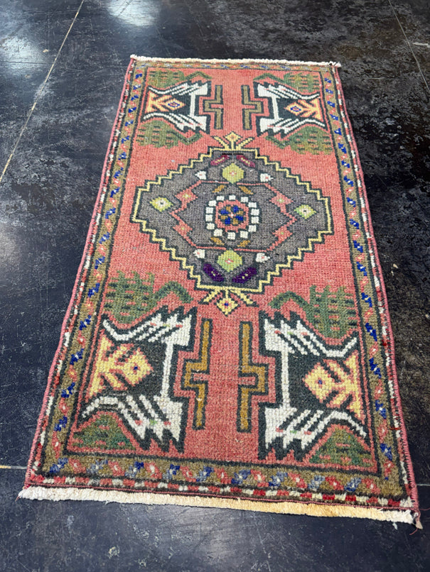 Turkish Yastik Rug 1'8" x 3'3" #23888