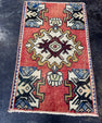 Turkish Yastik Rug 1'6" x 2'6" #23876