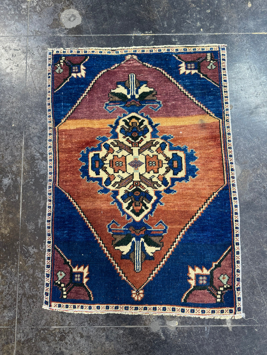 Turkish Yastik Rug 1'11" x 2'10" #23870