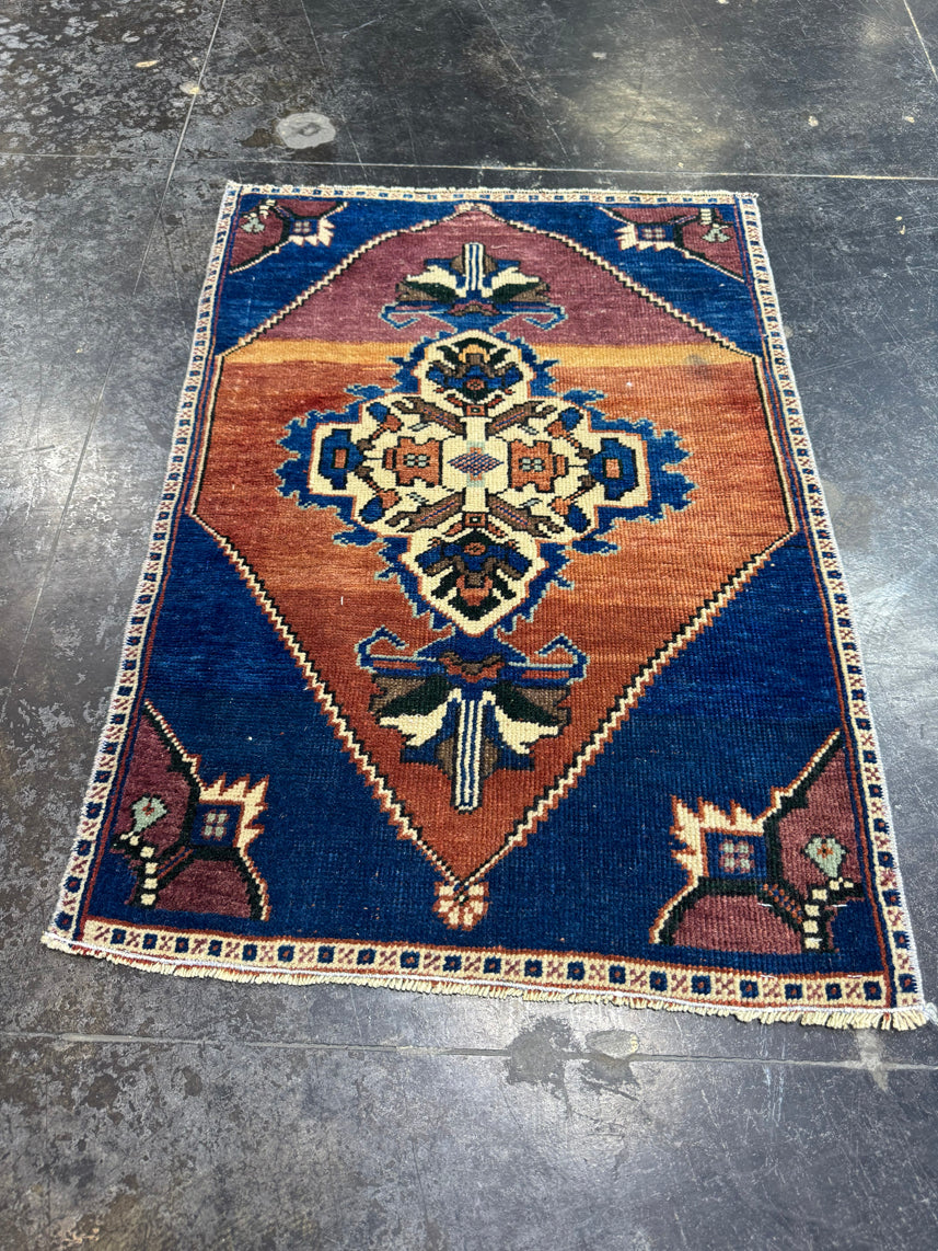 Turkish Yastik Rug 1'11" x 2'10" #23870