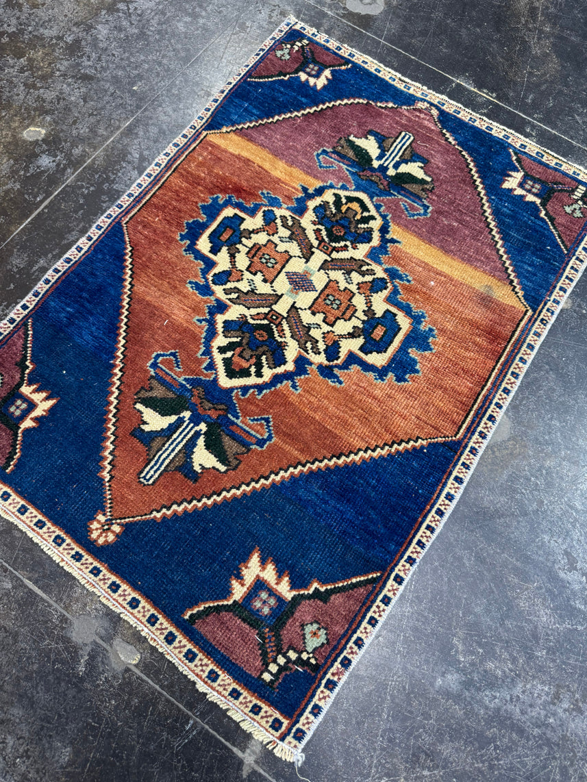 Turkish Yastik Rug 1'11" x 2'10" #23870