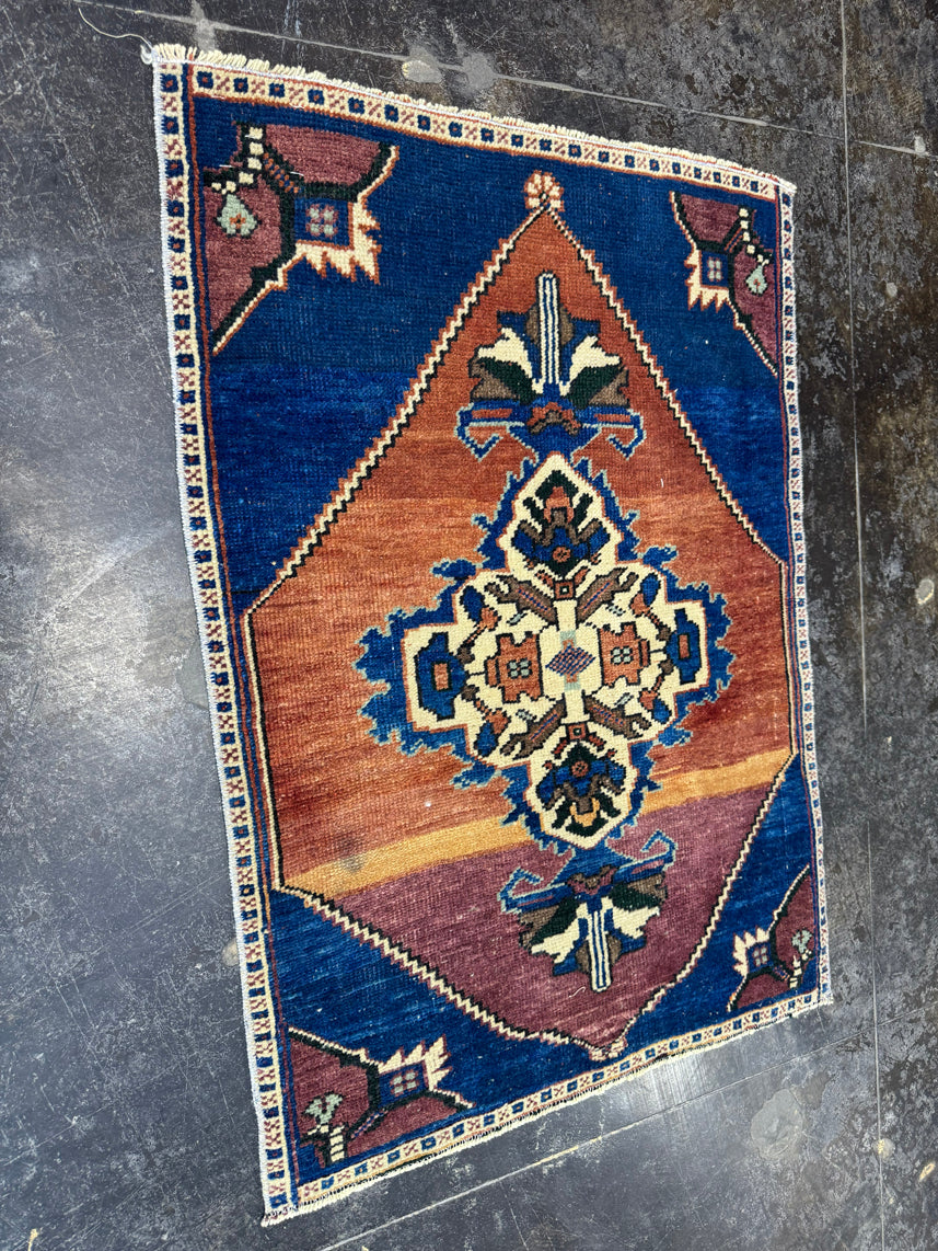 Turkish Yastik Rug 1'11" x 2'10" #23870