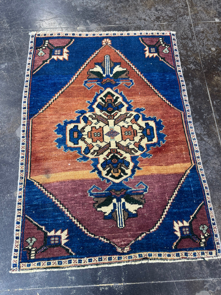 Turkish Yastik Rug 1'11" x 2'10" #23870