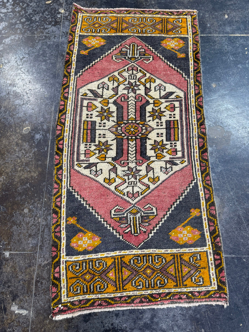 Turkish Yastik Rug 1'11" x 4' #23871