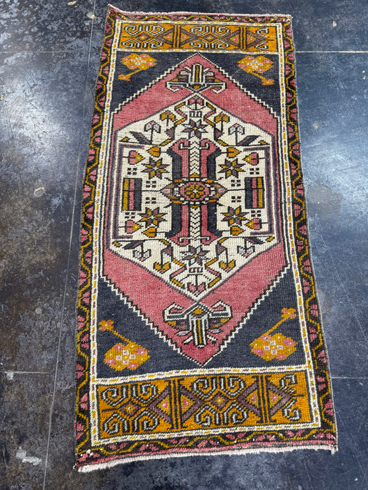Turkish Yastik Rug 1'11" x 4' #23871