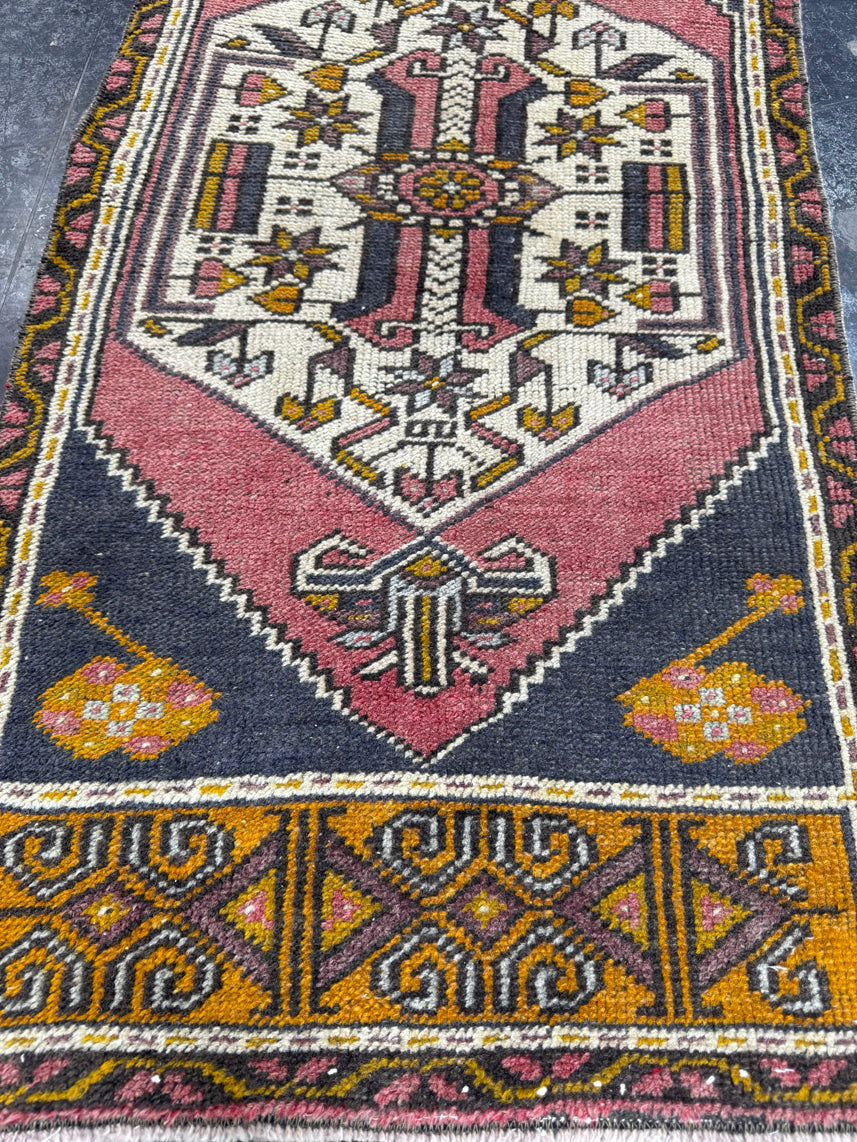 Turkish Yastik Rug 1'11" x 4' #23871