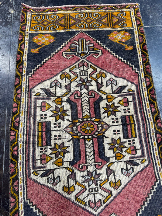 Turkish Yastik Rug 1'11" x 4' #23871