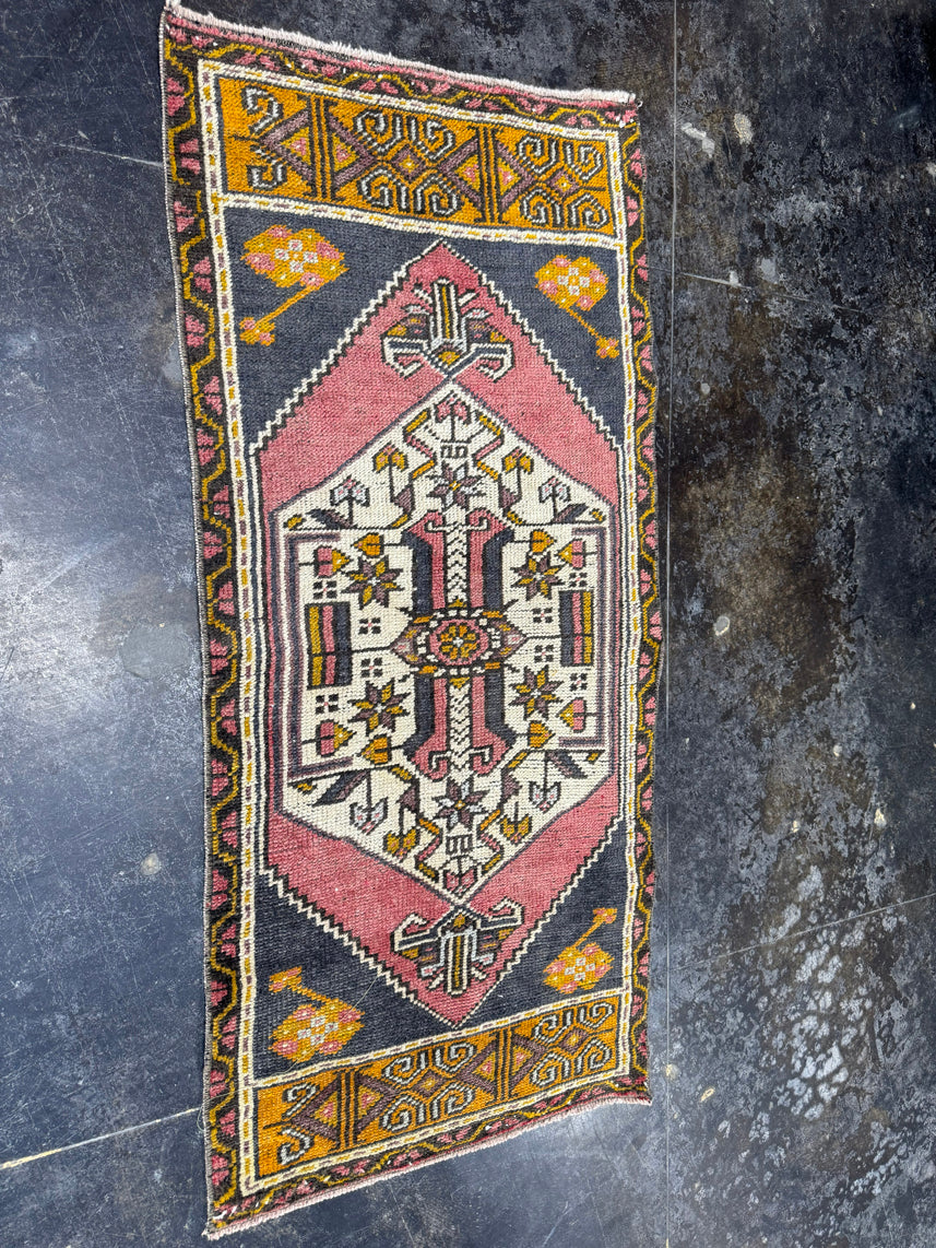 Turkish Yastik Rug 1'11" x 4' #23871