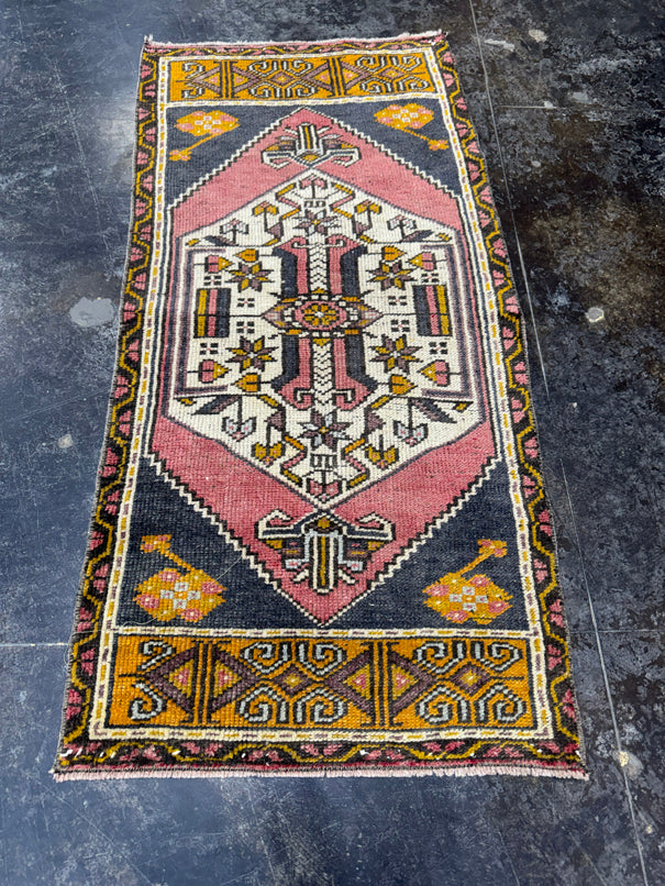 Turkish Yastik Rug 1'11" x 4' #23871