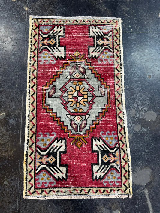 Turkish Yastik Rug 1'8" x 3' #23858