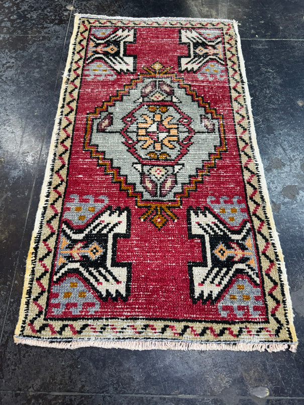 Turkish Yastik Rug 1'8" x 3' #23858