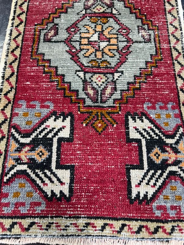 Turkish Yastik Rug 1'8" x 3' #23858