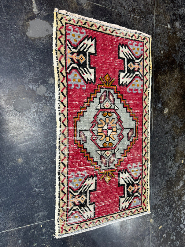 Turkish Yastik Rug 1'8" x 3' #23858