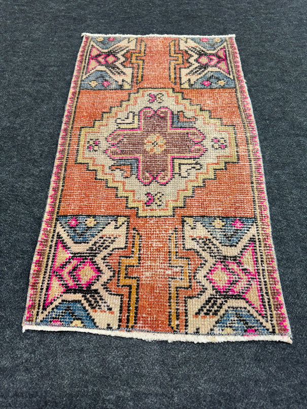 Turkish Yastik Rug 1'10" x 4'1" #23864