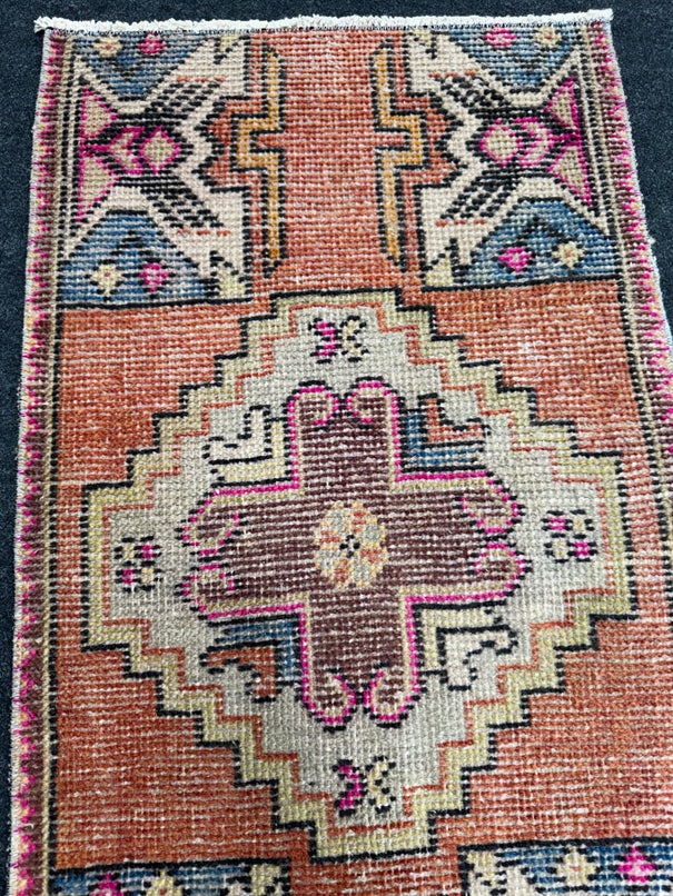 Turkish Yastik Rug 1'10" x 4'1" #23864