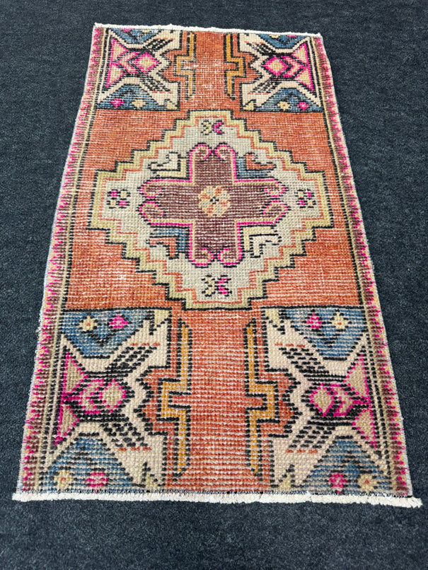 Turkish Yastik Rug 1'10" x 4'1" #23864