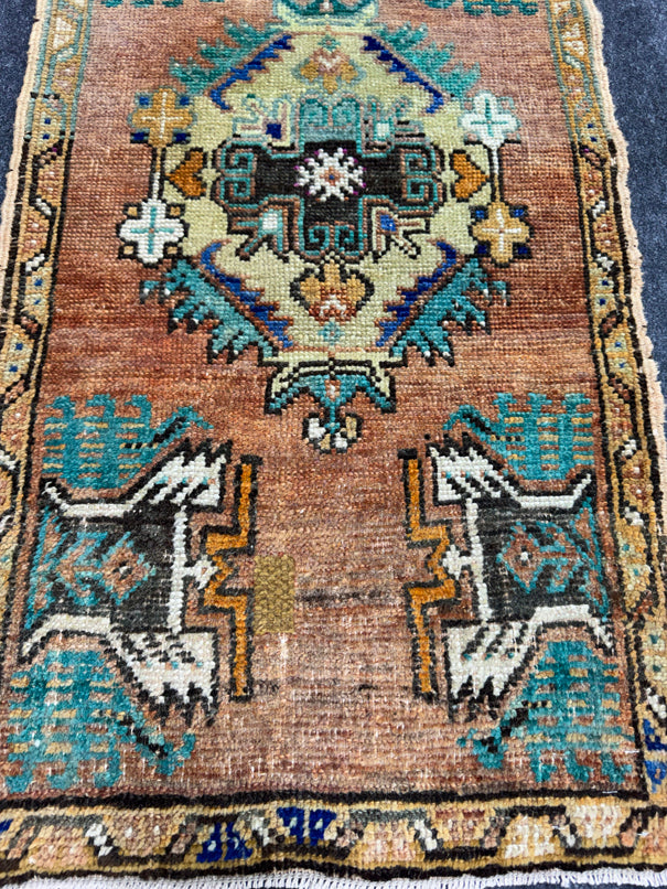 Turkish Yastik Rug 1'8" x 3' #23861
