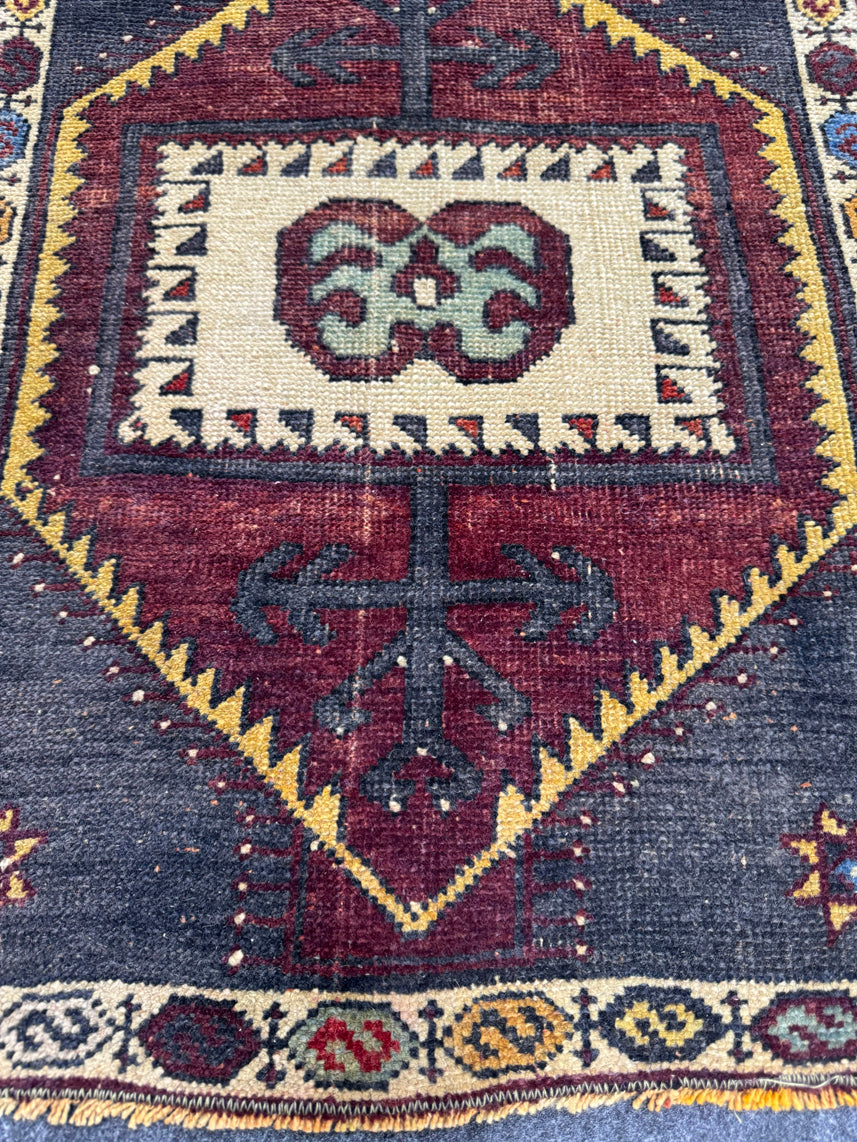 Turkish Yastik Rug 1'9" x 2'5" #23823