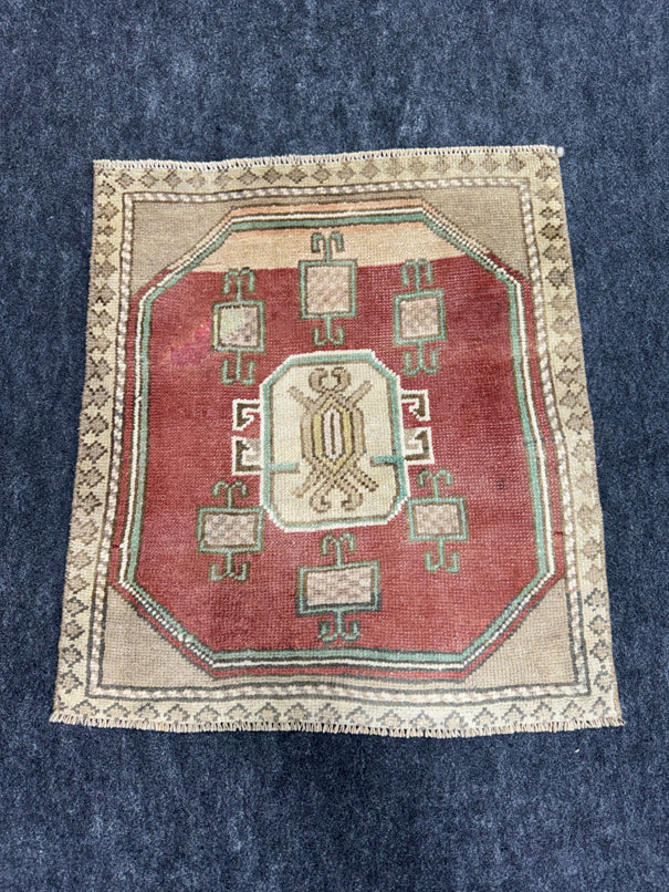 Turkish Yastik Rug 1'9" x 2'1" #23818
