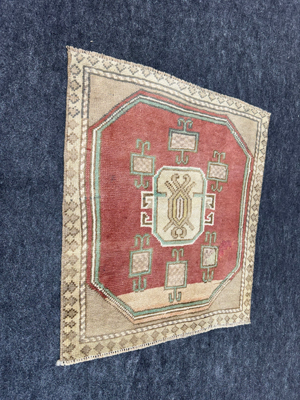 Turkish Yastik Rug 1'9" x 2'1" #23818