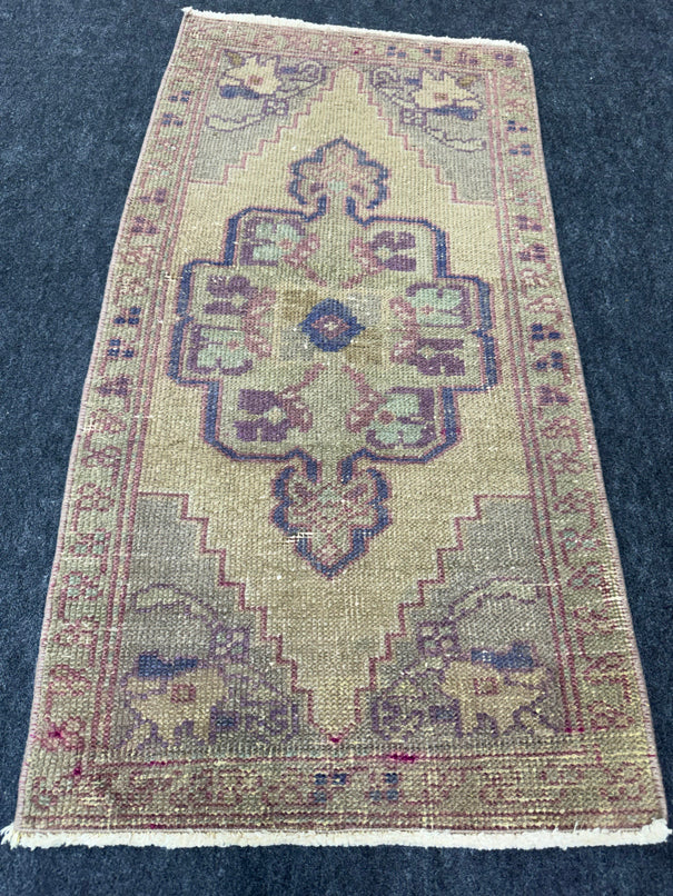 Turkish Yastik Rug 1'10" x 3'6" #23809
