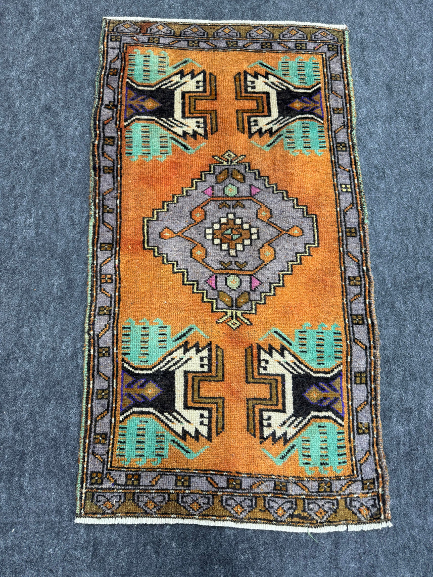Turkish Yastik Rug 1'9" x 3'3" #23806