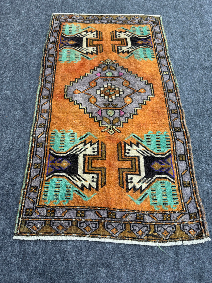 Turkish Yastik Rug 1'9" x 3'3" #23806