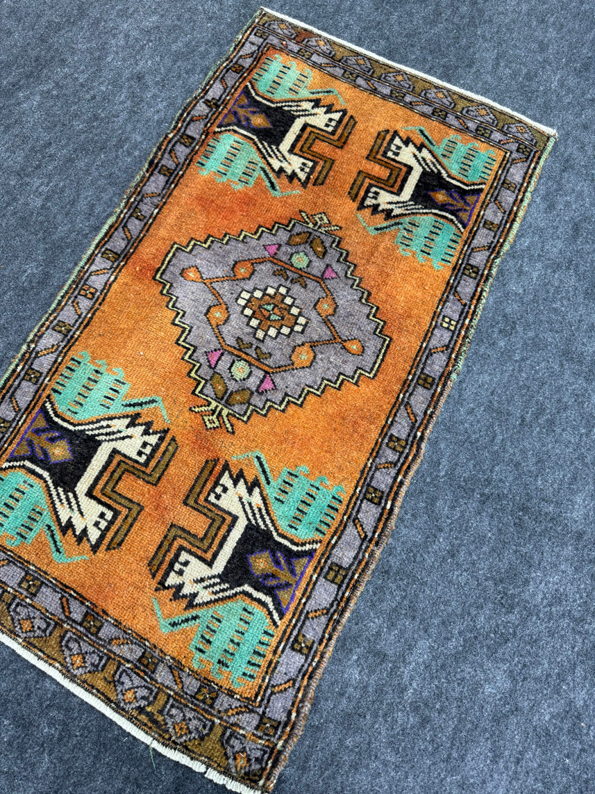 Turkish Yastik Rug 1'9" x 3'3" #23806
