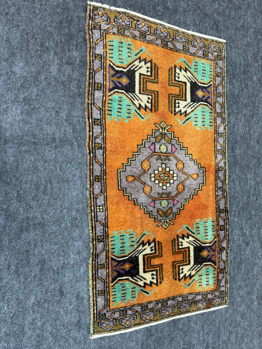 Turkish Yastik Rug 1'9" x 3'3" #23806