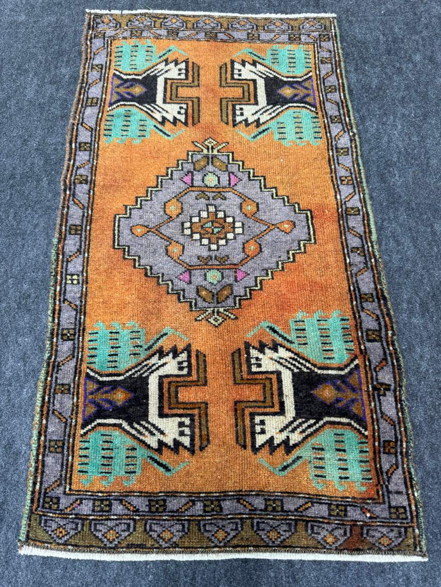 Turkish Yastik Rug 1'9" x 3'3" #23806