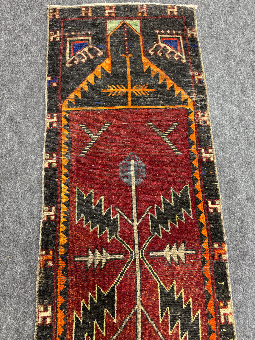 Turkish Yastik Rug 1'5" x 4'9" #23794